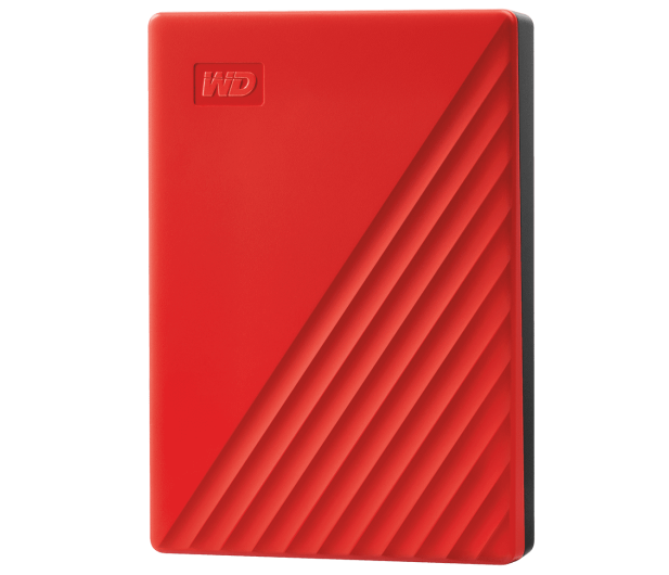 WD My Passport 4TB USB 3.2 Gen. 1 Czerwony - 530409 - zdjęcie